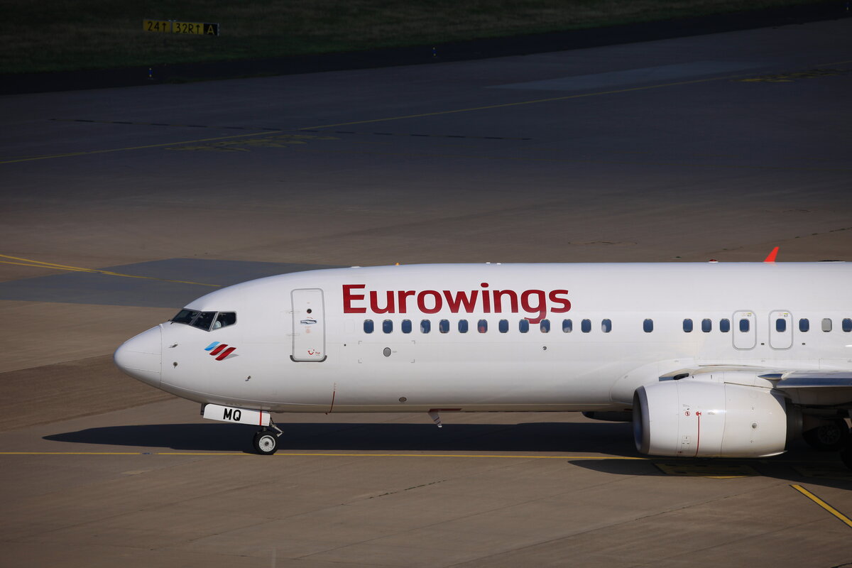 Eurowings/TUI fly, Boeing 737-86J, D-ABMQ, Cologne Bonn Airport(CGN), 11.07.2021