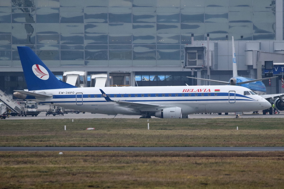 EW-341PO Belavia Embraer ERJ-175LR (ERJ-170-200 LR)  , FRA , 06.12.2017