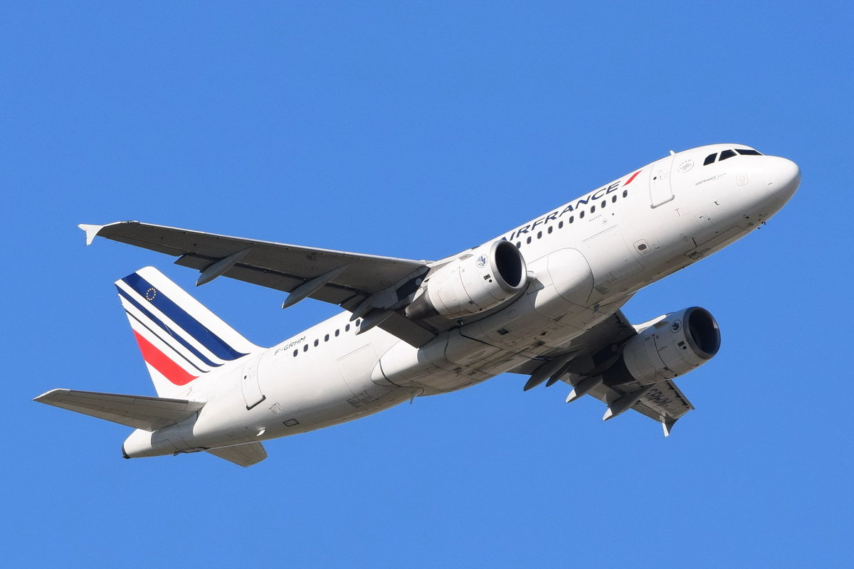 F-GRHM Air France Airbus A319-111 , 14.10.2018 , MUC