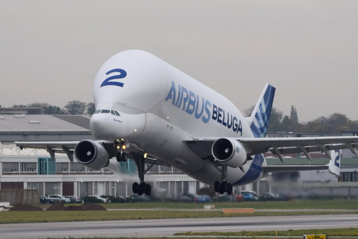 F-GSTB Airbus Transport International Airbus A300B4-608ST  , XFW , 01.11.2018