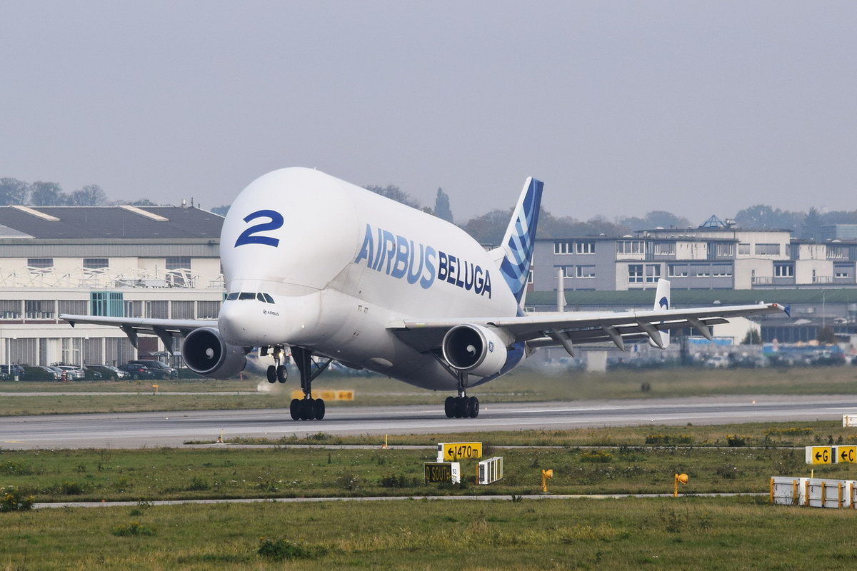 F-GSTB Airbus Transport International Airbus A300B4-608ST , XFW , 01.11.2019