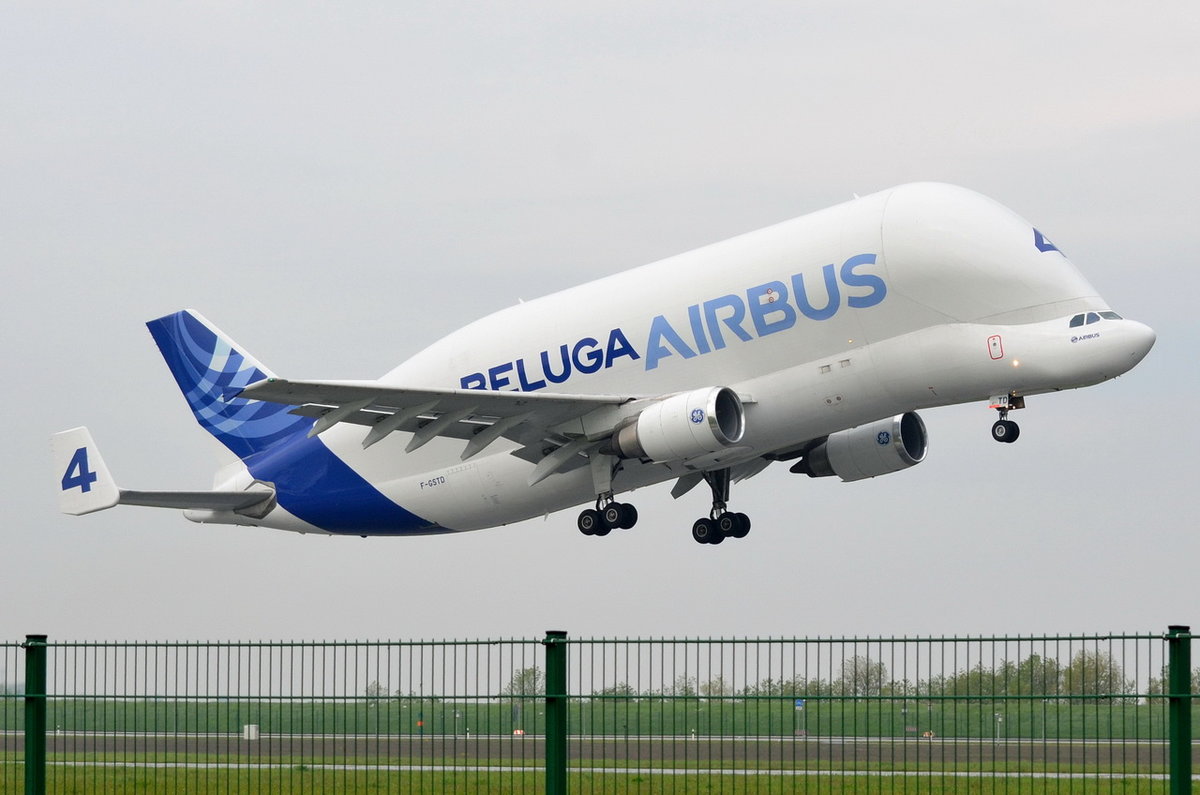 F-GSTD Airbus Transport International Airbus A300B4-608ST  , XFW  12.05.2017