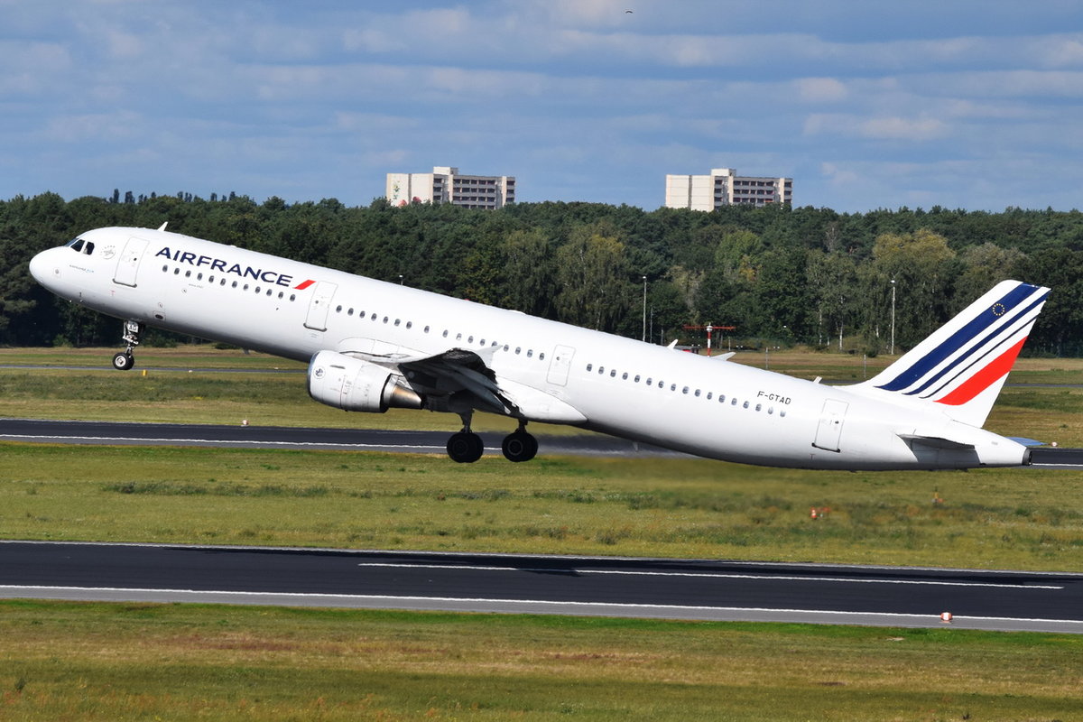 F-GTAD Air France Airbus A321-211  , TXL , 22.09.2017