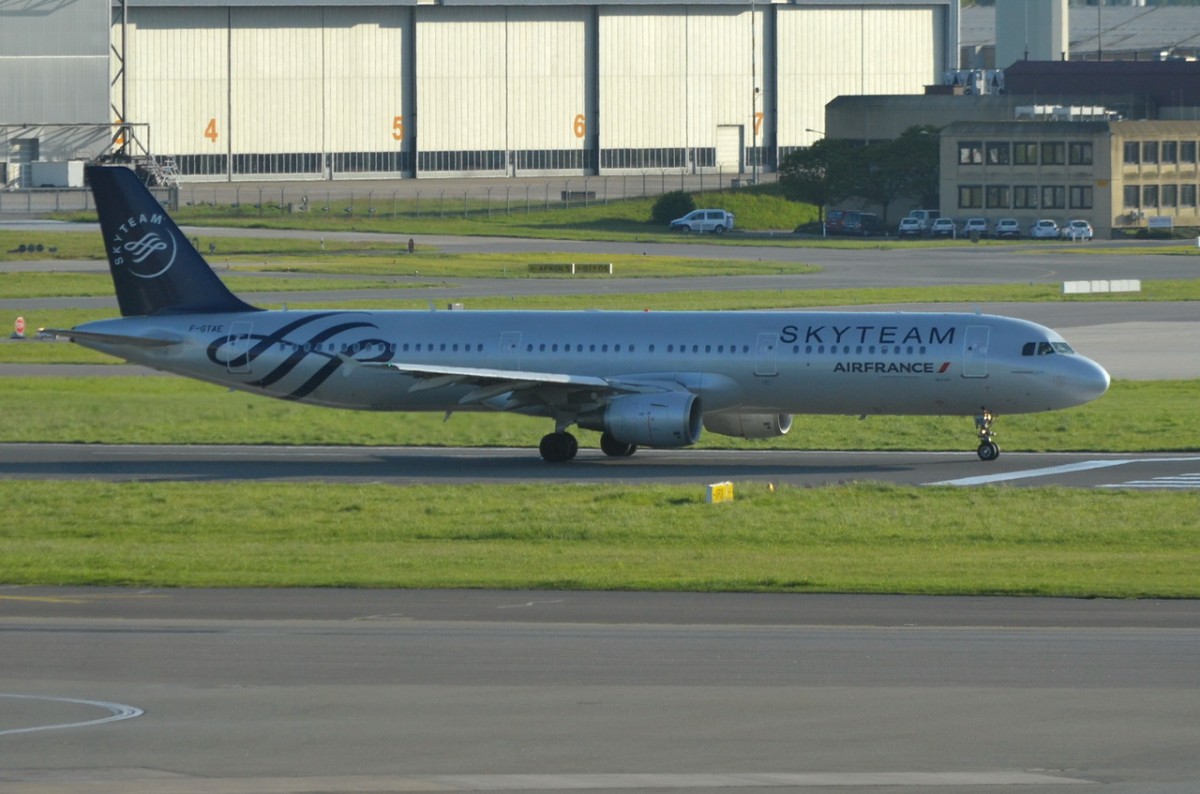 F-GTAE Air France Airbus A321-212    Startbereit in Hamburg  03.05.2014