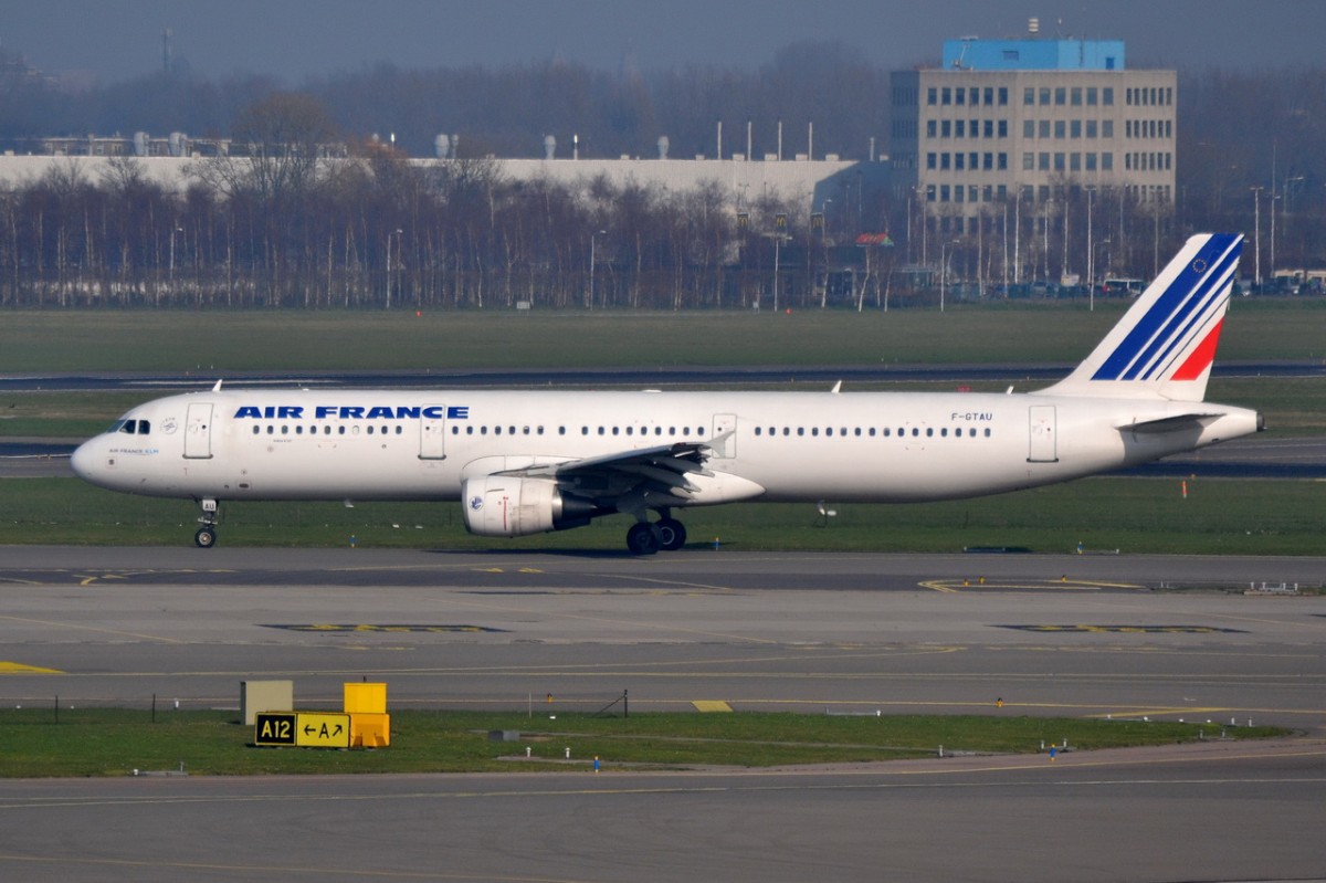 F-GTAU Air France Airbus A321-212    08.03.2014   Amsterdam-Schiphol