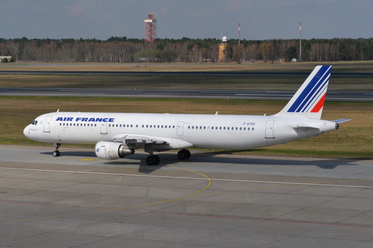 F-GTAV Air France Airbus A321-212   zum Start 26.03.2014 in Tegel