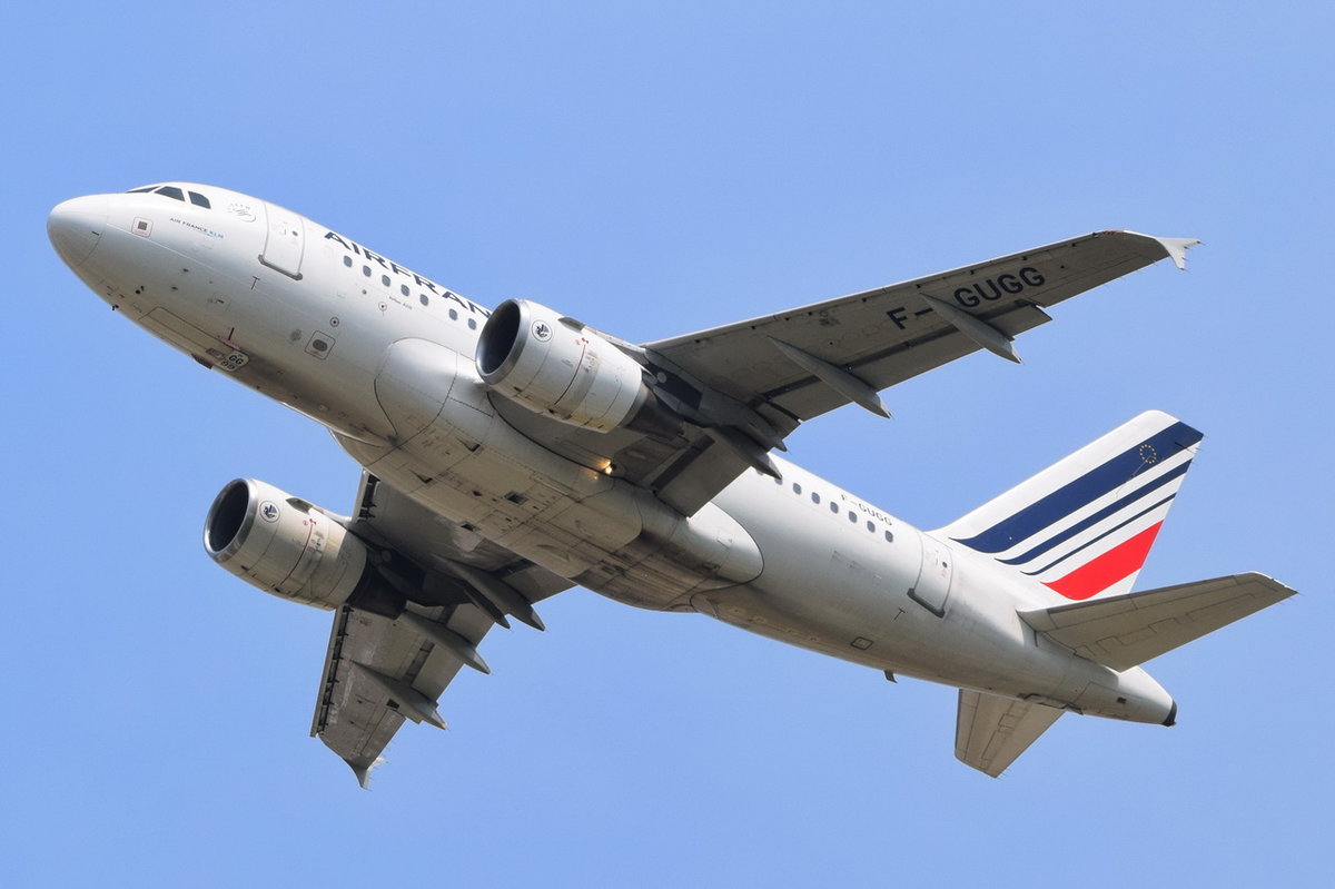 F-GUGG Air France Airbus A318-111  , MUC , 21.06.2017