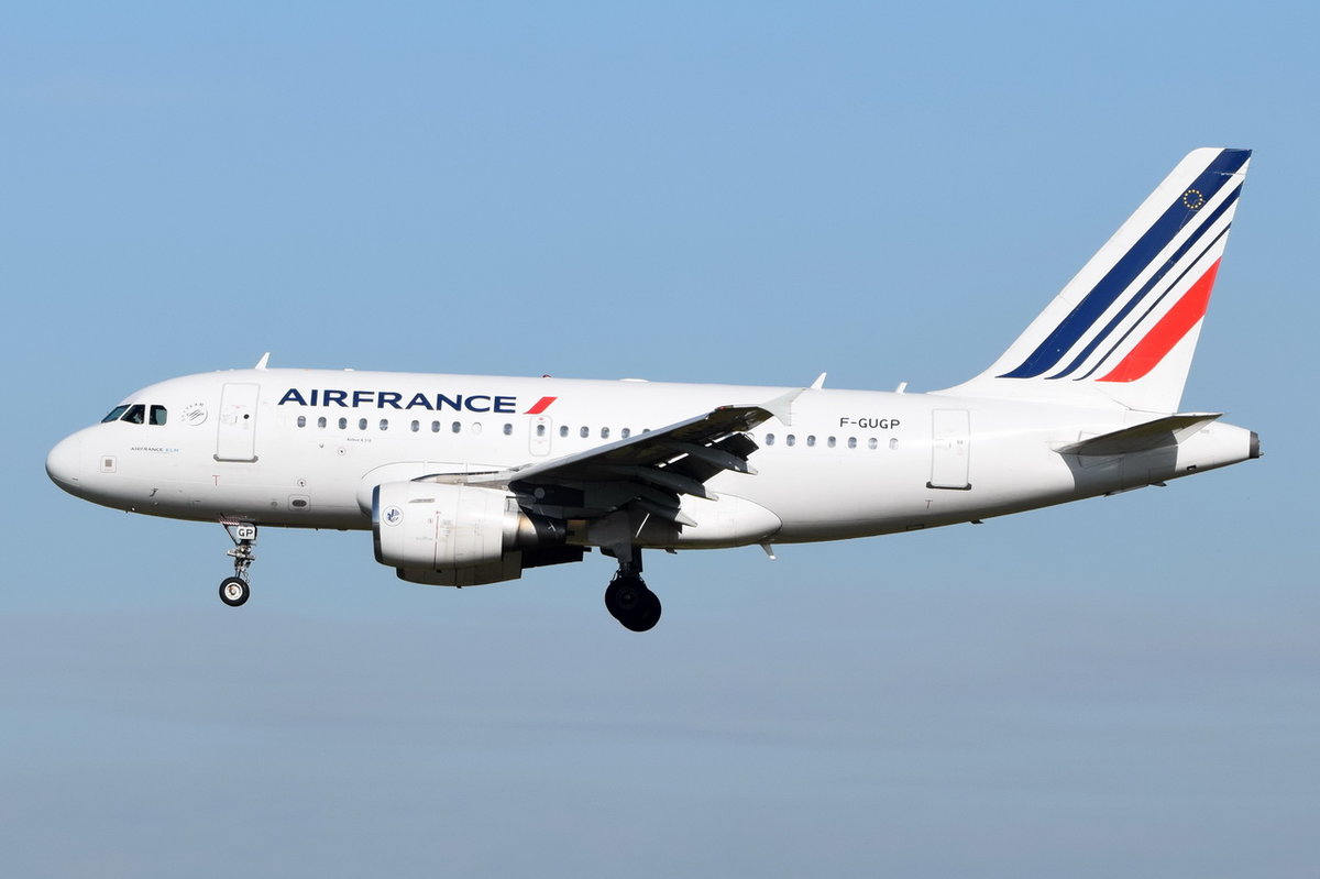 F-GUGP Air France Airbus A318-111  , MUC , 15.10.2016