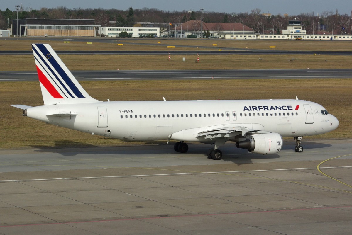 F-HEPA Air France Airbus A320-214  17.02.2014  Berlin-Tegel