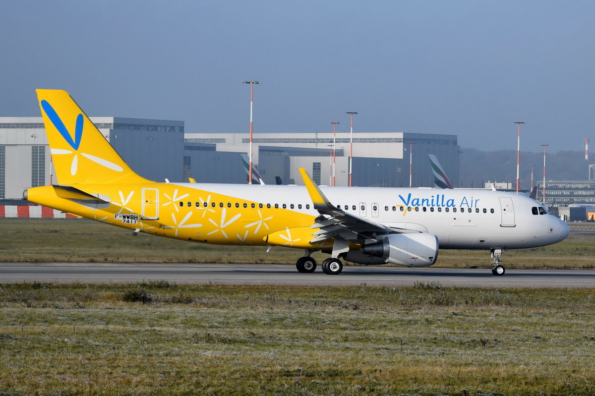 F-WWBH  Vanilla Air  Airbus  A320-214SL   JA10VA  c/n 7411  , XFW , 12.11.2016