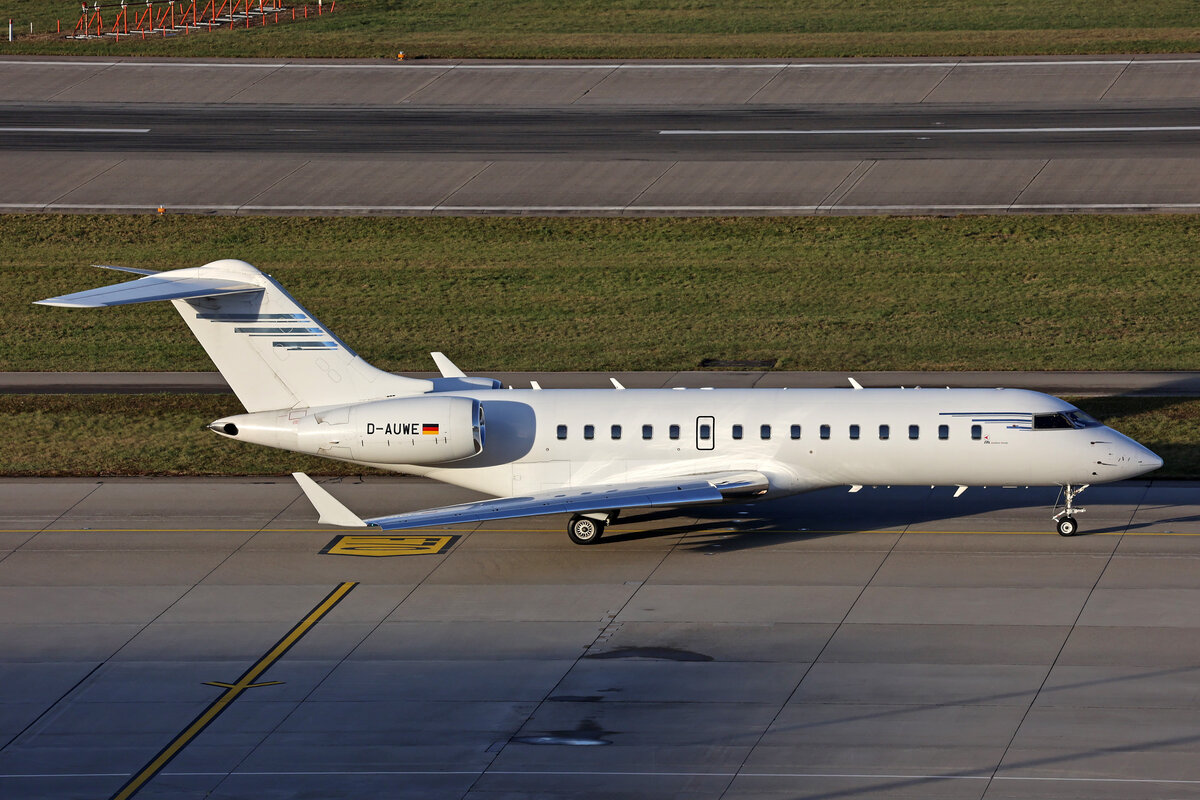 FAI Rent-A-Jet, D-AUWE, Bombardier Global Express, msn: 9060, 29.November 2025, ZRH Zürich, Switzerland.