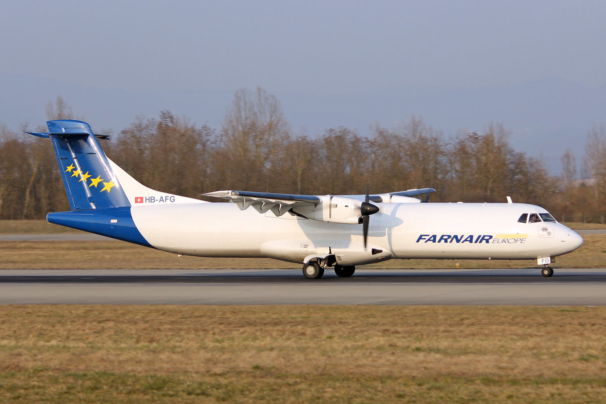 Farnair, HB-AFG, ATR 72-201F, msn: 108, 08.März 2011, BSL Basel, Switzerland.