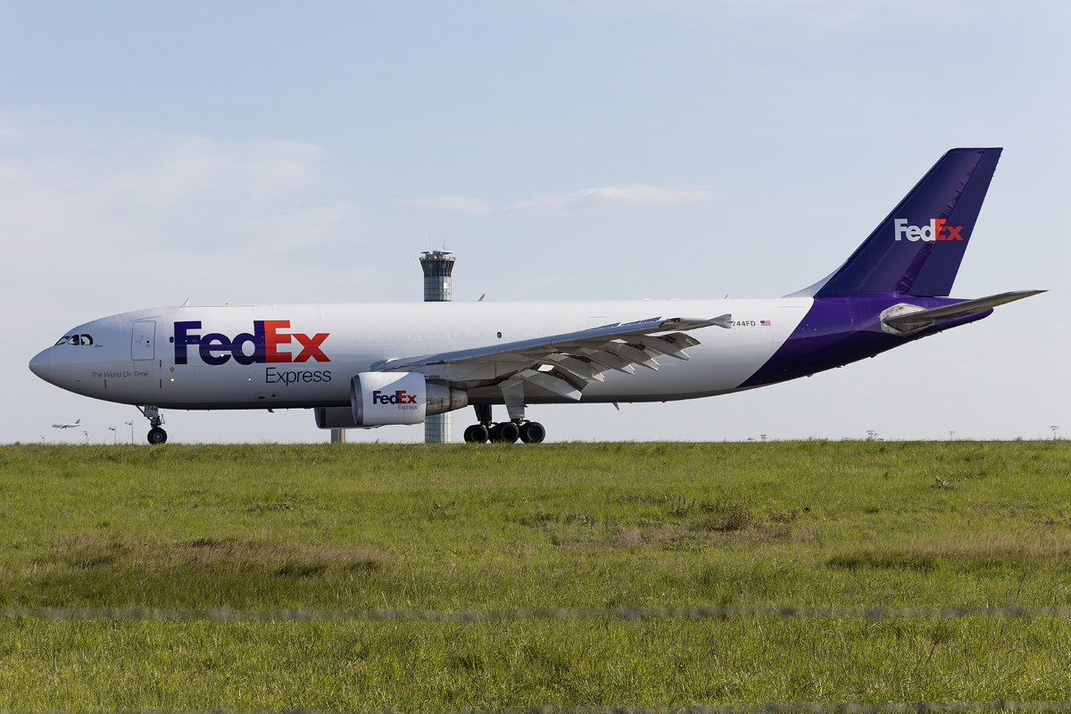 Federal Express, N744FD, Airbus, B300B4-622R, 07.05.2016, CDG, Paris, France


