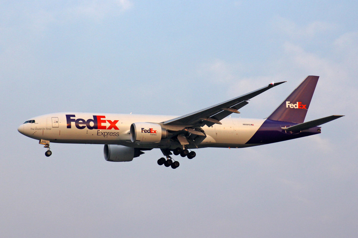 Federal Express, N856FD, Boeing 777-FS2, msn: 37727/884,  Shae , 15.Oktober 2018, MXP Milano-Malpensa, Italy.