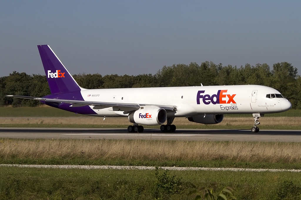 Federal Express, N903FD, Boeing, B757-2B7-SF, 04.09.2013, BSL, Basel, Switzerland 





