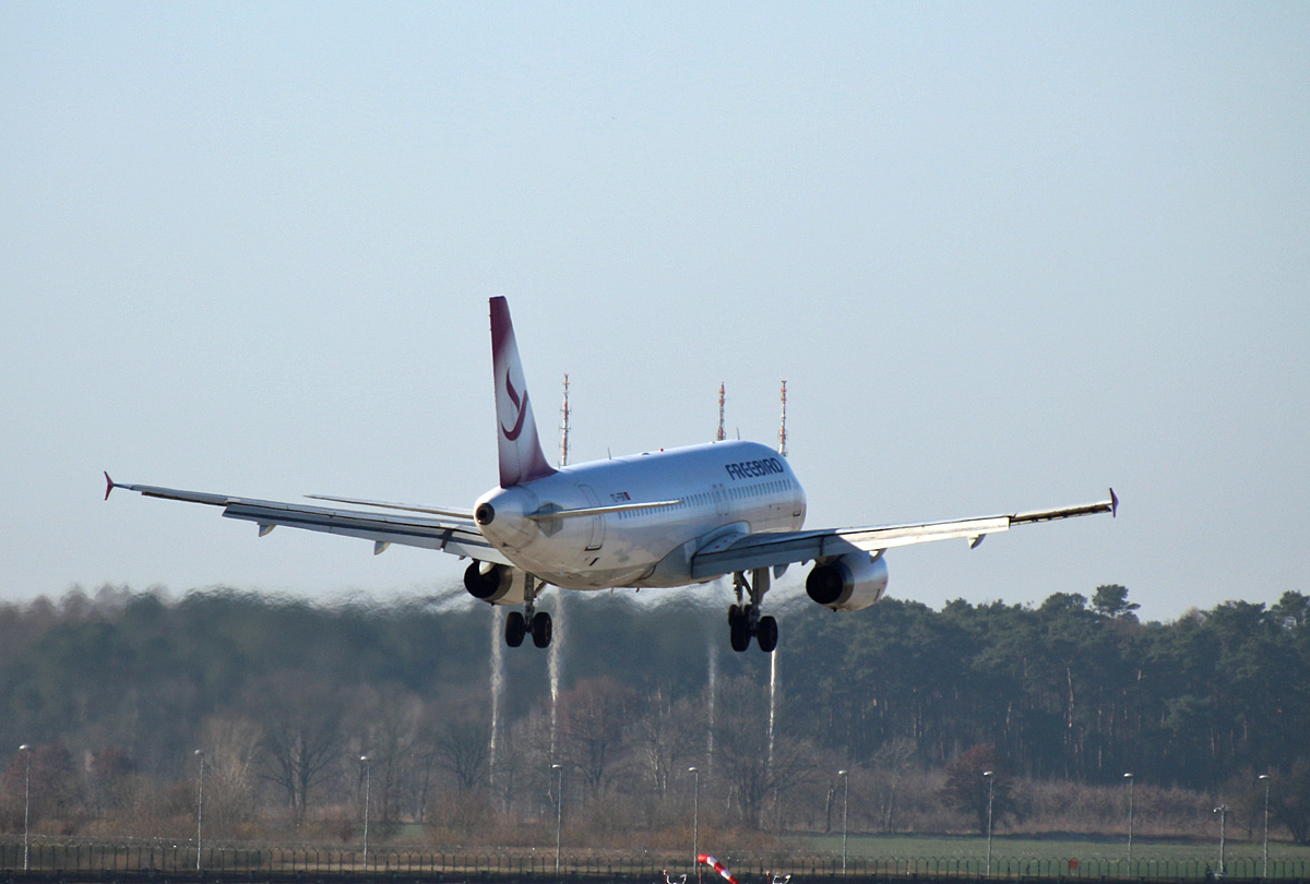 Feebird, Airbus A 320-232, TC-FBR, BER, 12.02.2022