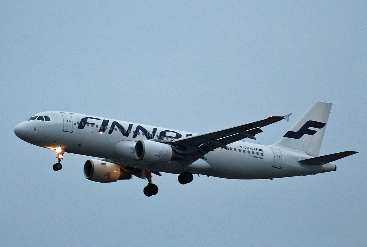 Finnair, Airbus A 320-214, OH-LXF, TXL, 19.01.2020