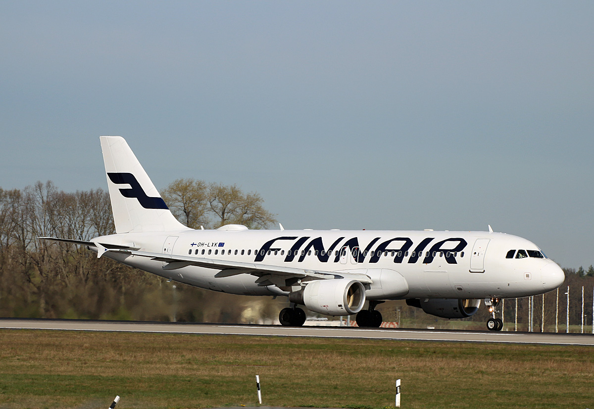 Finnair, Airbus A 320-214, OH-LXK, BER, 17.04.2022