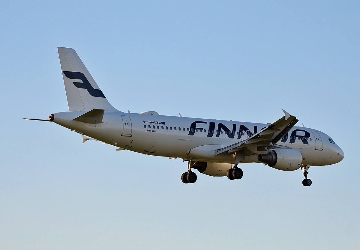 Finnair, Airbus A 320-214, OH-LXM, TXL; 12.10.2019