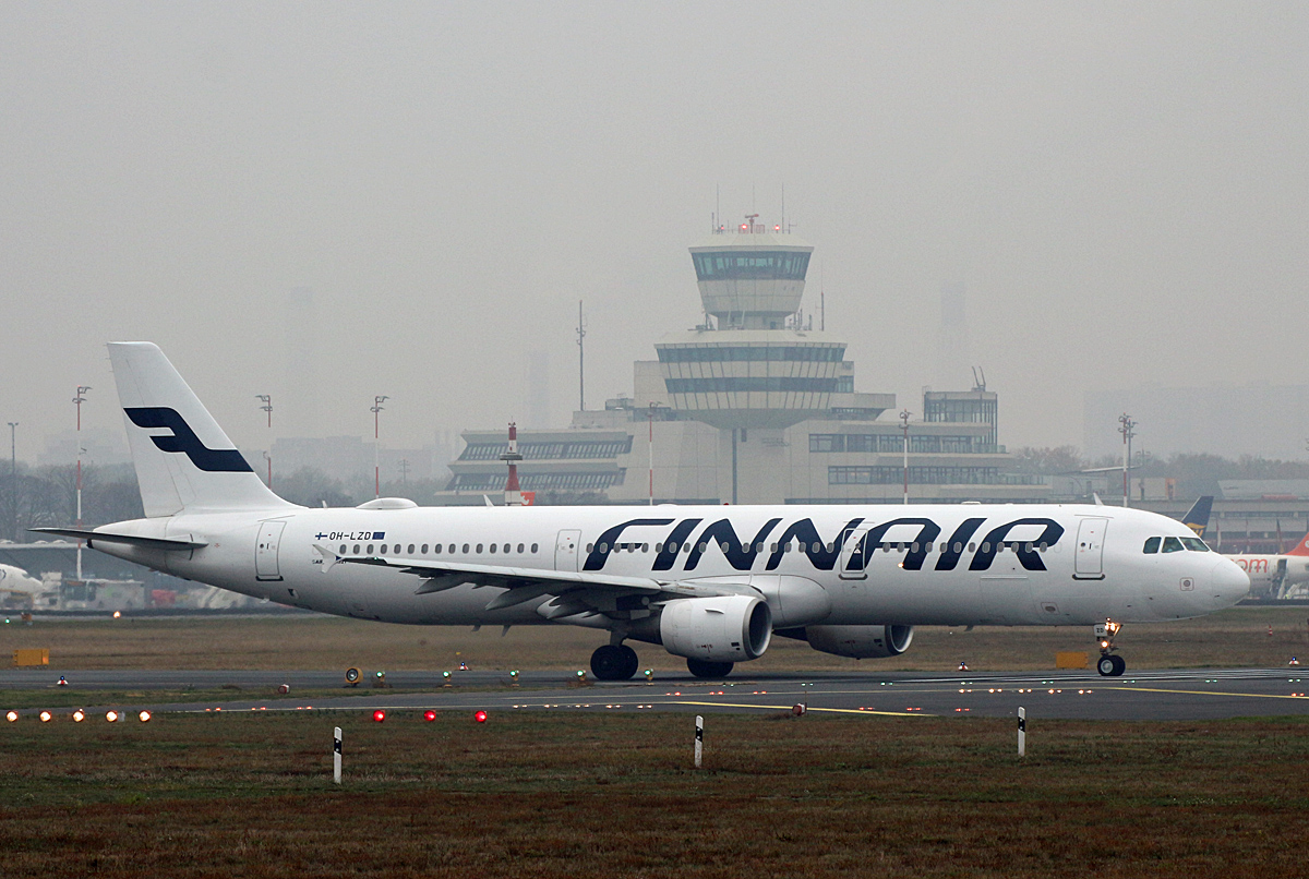 Finnair. Airbus A 321-211, OH-LZD, TXL, 24.11.2018
