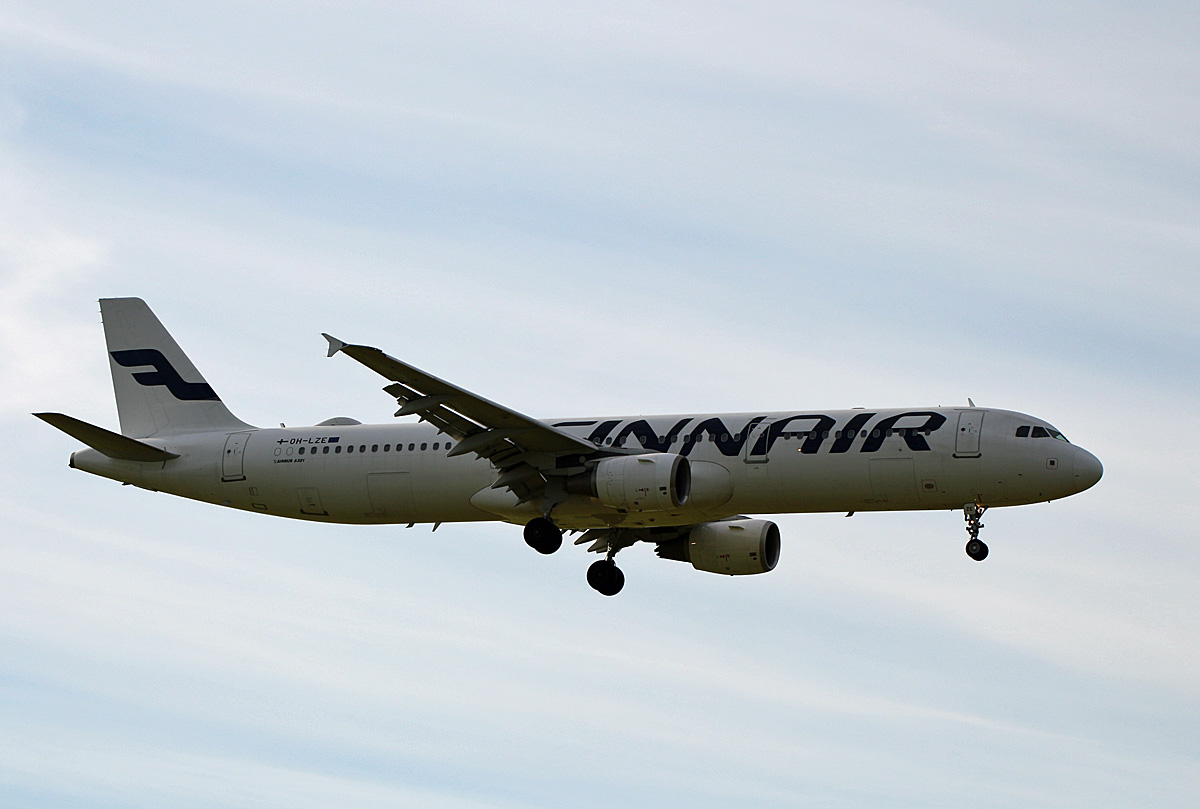 Finnair, Airbus A 321-211, OH-LZE, BER, 13.08.2023
