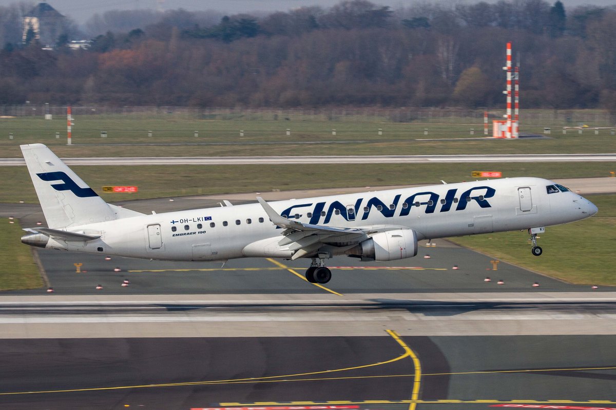 Finnair (AY-FIN), OH-LKI, Embraer, 190 LR (190-100 LR), 10.03.2016, DUS-EDDL, Düsseldorf, Germany 