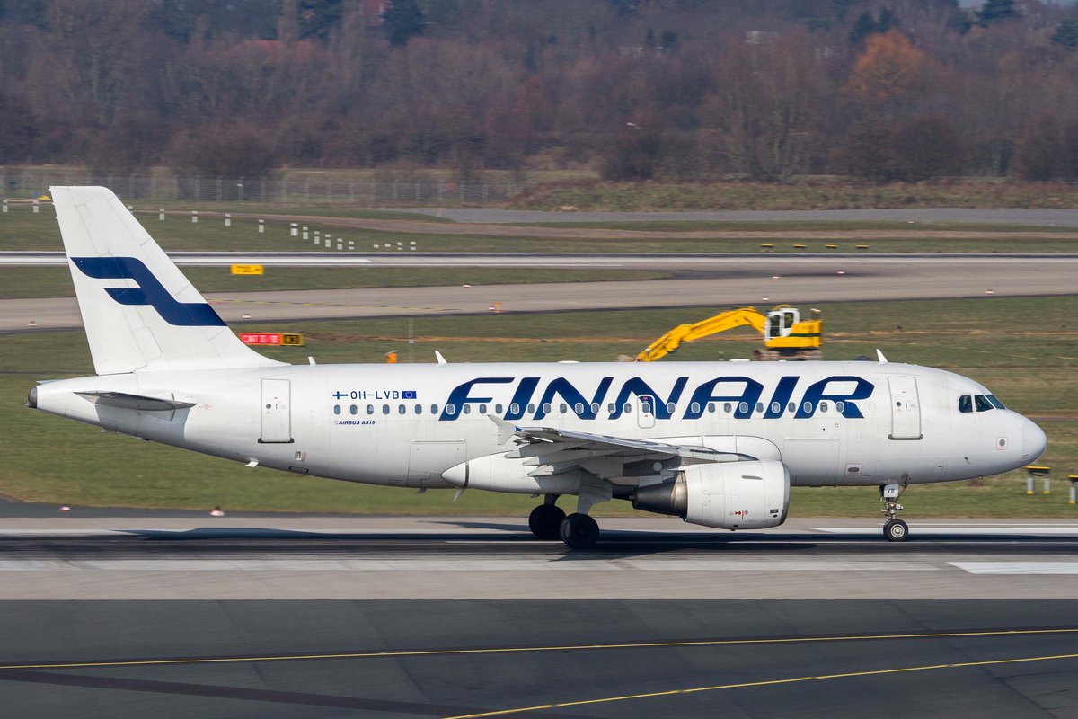 Finnair (AY-FIN), OH-LVB, Airbus, A 319-132, 10.03.2016, DUS-EDDL, Düsseldorf, Germany 