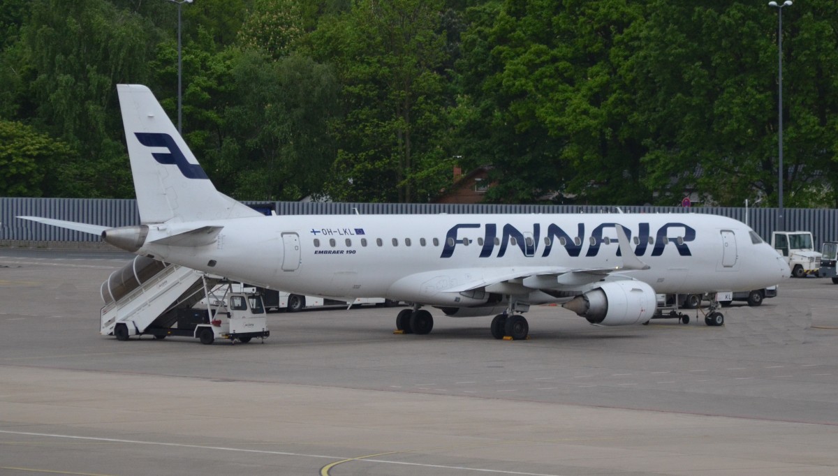 Finnair Embraer ERJ-190 OH-LKL in Berlin-Tegel am 10.05.15.