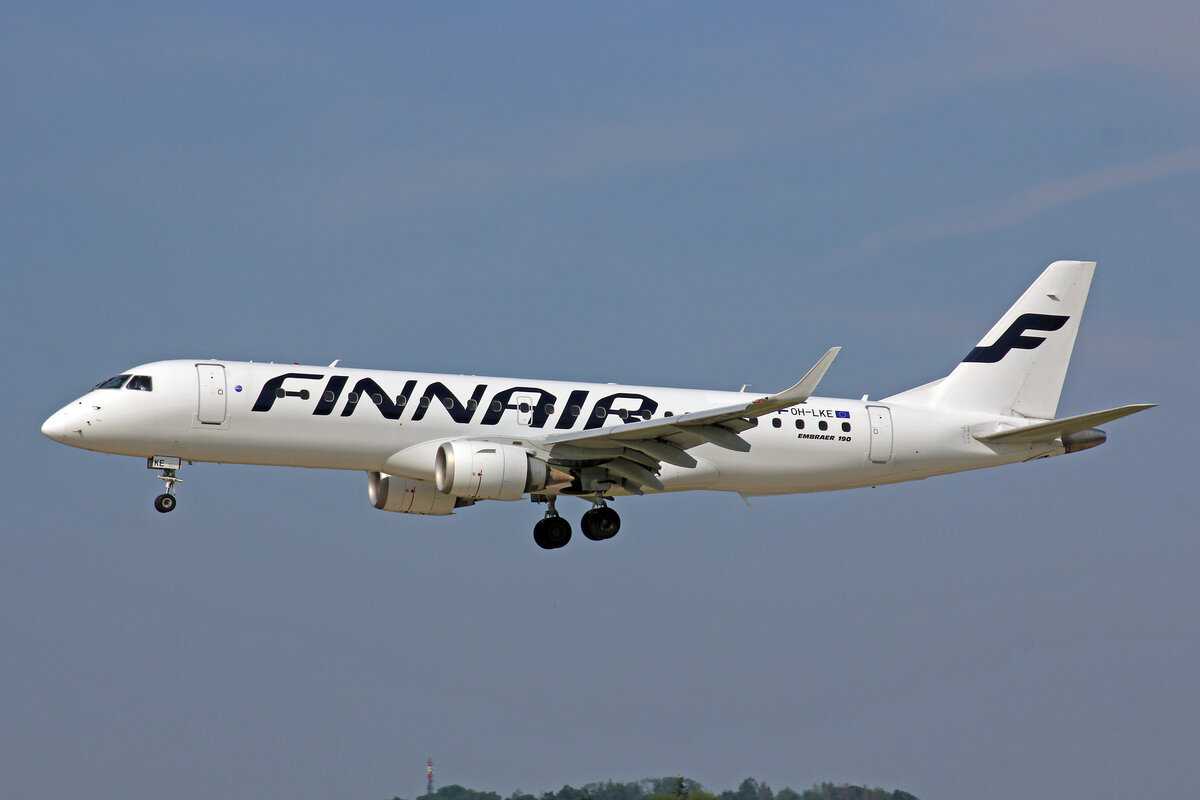 Finnair, OH-LKE, Embraer EMB-190LR, msn: 19000059, 12.Juni 2021, ZRH Zürich, Switzerland.