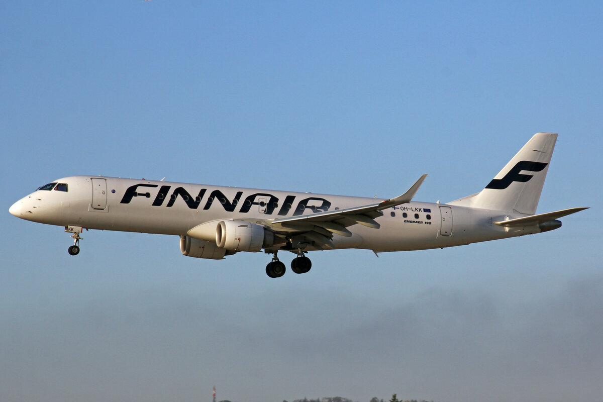 Finnair, OH-LKK, Embraer Emb-190LR, msn: 19000127, 23.Oktober 2021, ZRH Zürich, Switzerland.