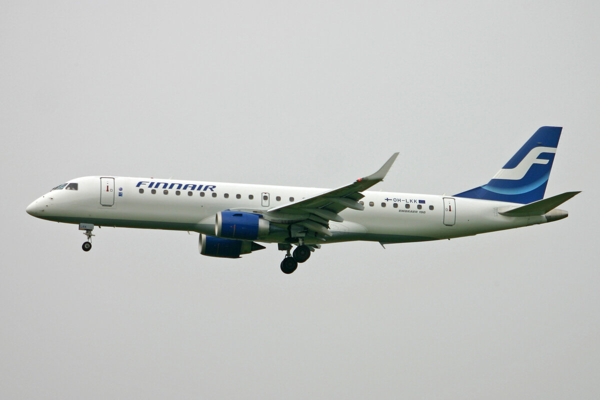 Finnair, OH-LKK, Embraer ERJ-190LR, msn: 19000127, 29.August 2008, ZRH Z�rich, Switzerland.