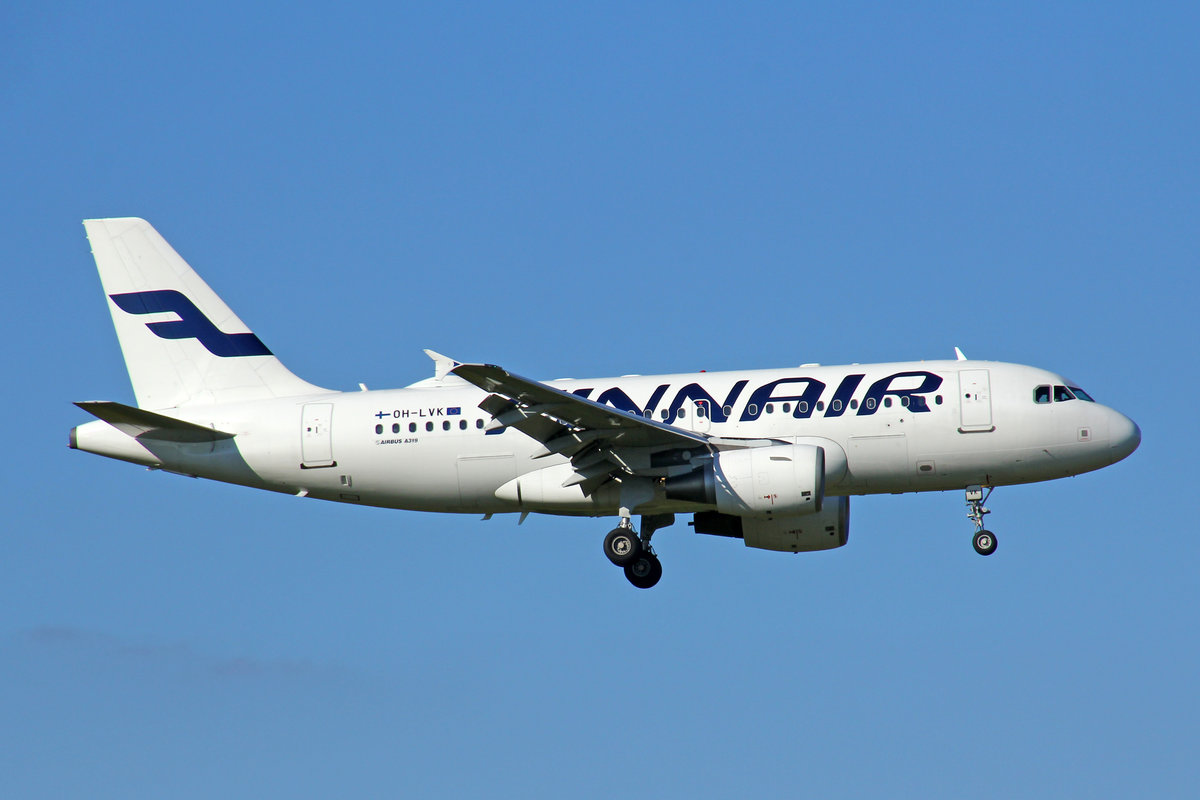 Finnair, OH-LVK, Airbus, A319-112, msn: 2124, 05.August 2020, ZRH Zürich, Switzerland.
