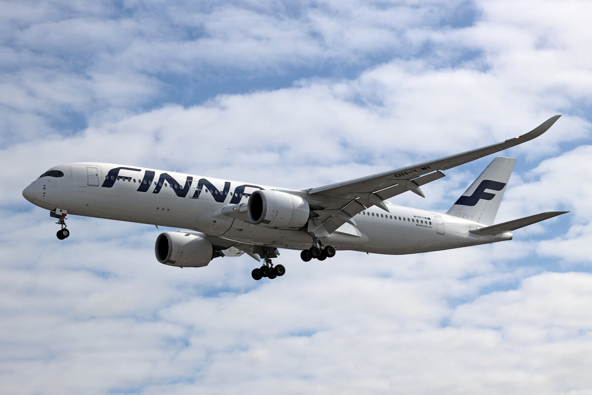 Finnair, OH-LWI, Airbus A350-941, msn: 104, 06.Juli 2023, LHR London Heathrow, United Kingdom.