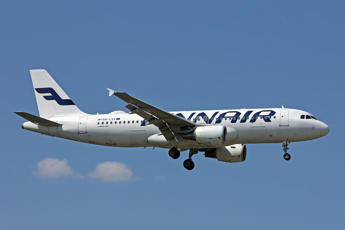 Finnair, OH-LXC, Airbus A320-214, msn: 1544, 07.Juli 2023, LHR London Heathrow, United Kingdom.