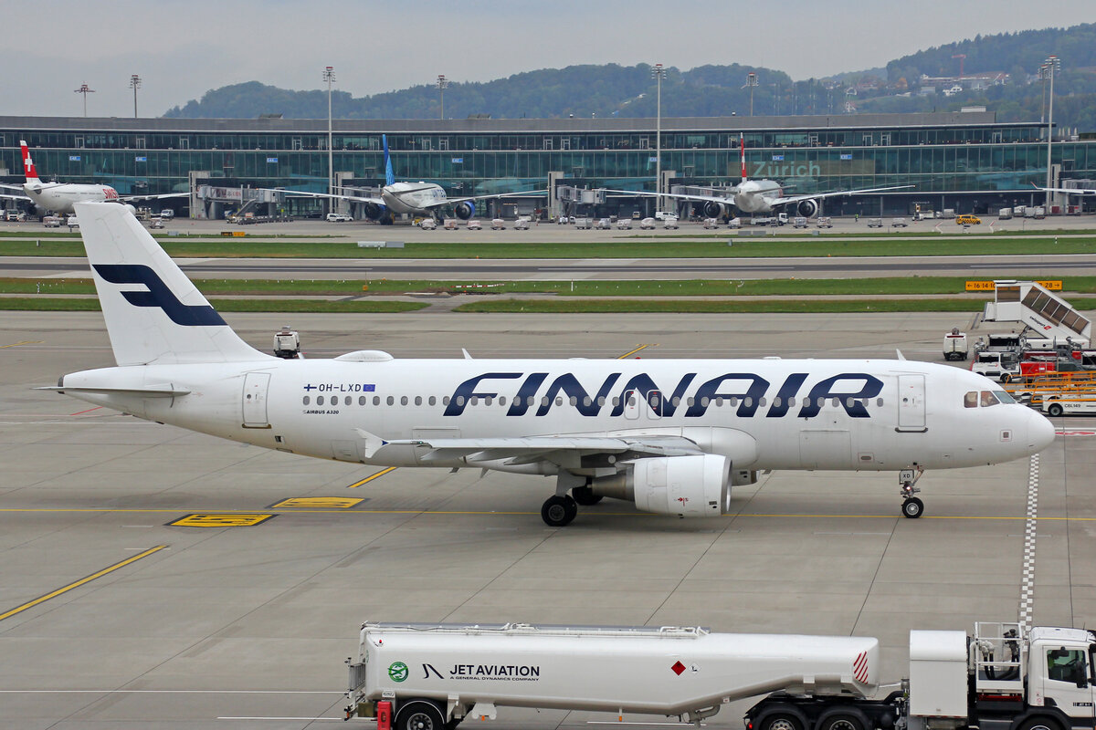 Finnair, OH-LXD, Airbus A320-214, msn: 1588, 10.Oktober 2022, ZRH Zürich, Switzerland.