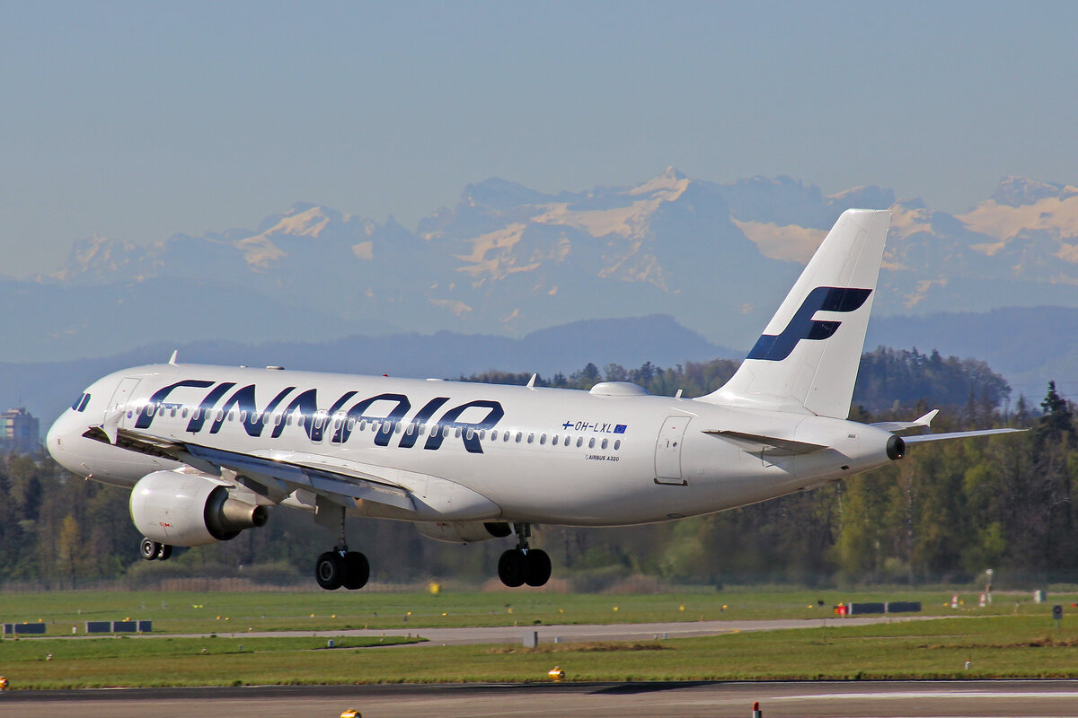 Finnair, OH-LXL, Airbus A320-214, msn: 2146, 18.April 2022, ZRH Zürich, Switzerland.