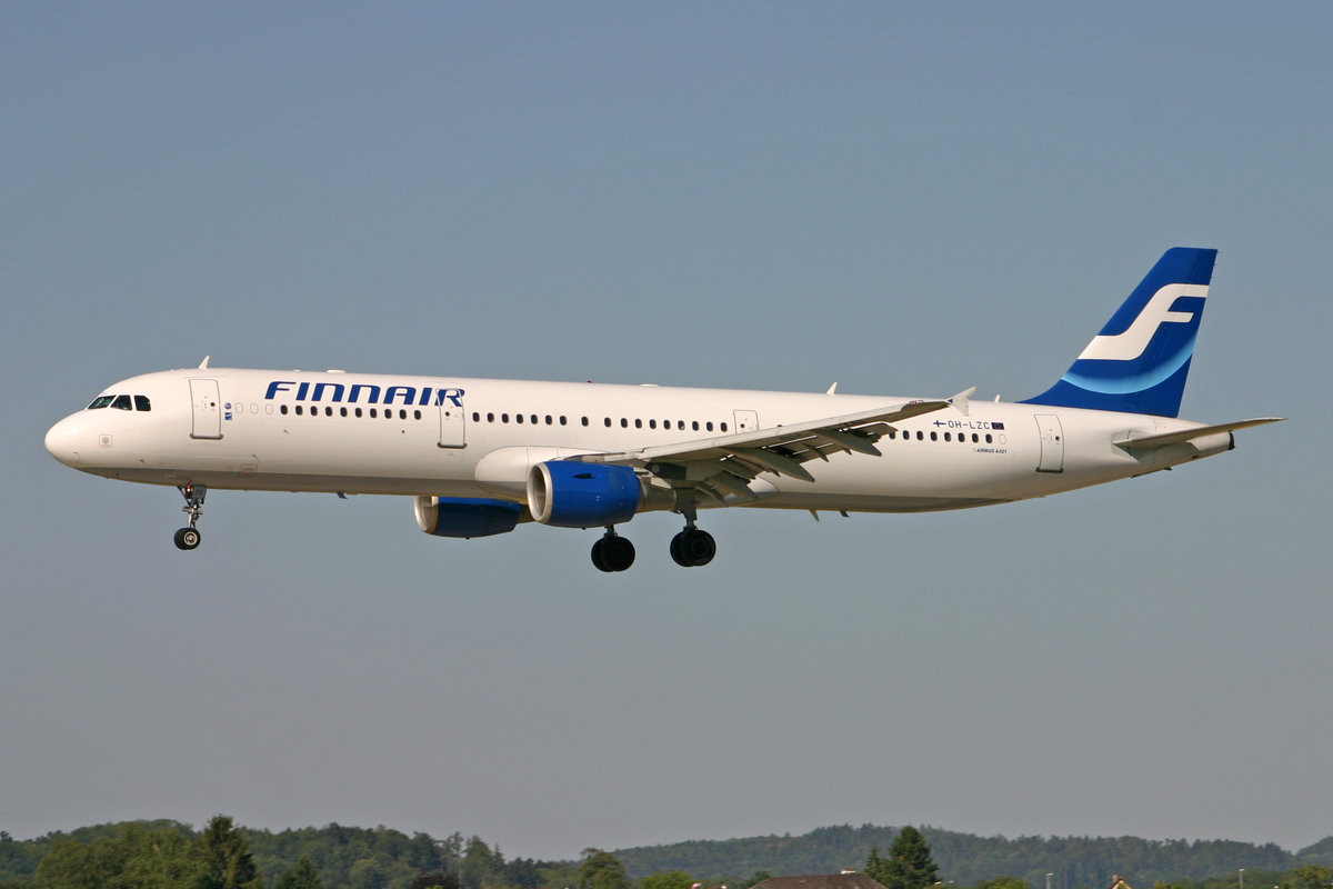 Finnair, OH-LZC, Airbus A321-211, msn: 1185, 18.Juli 2006, ZRH Zürich, Switzerland.