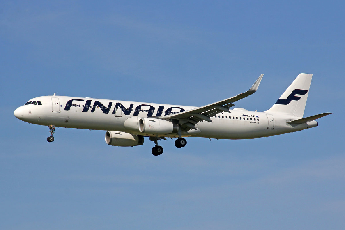Finnair, OH-LZI, Airbus A321-231, msn: 5992, 01.August 2019, ZRH Zürich, Switzerland.