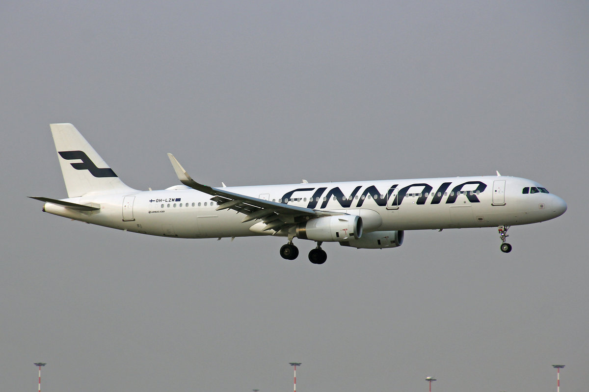 Finnair, OH-LZM, Airbus A321-231, msn: 7552, 15.Oktober 2018, MXP Milano-Malpensa, Italy.