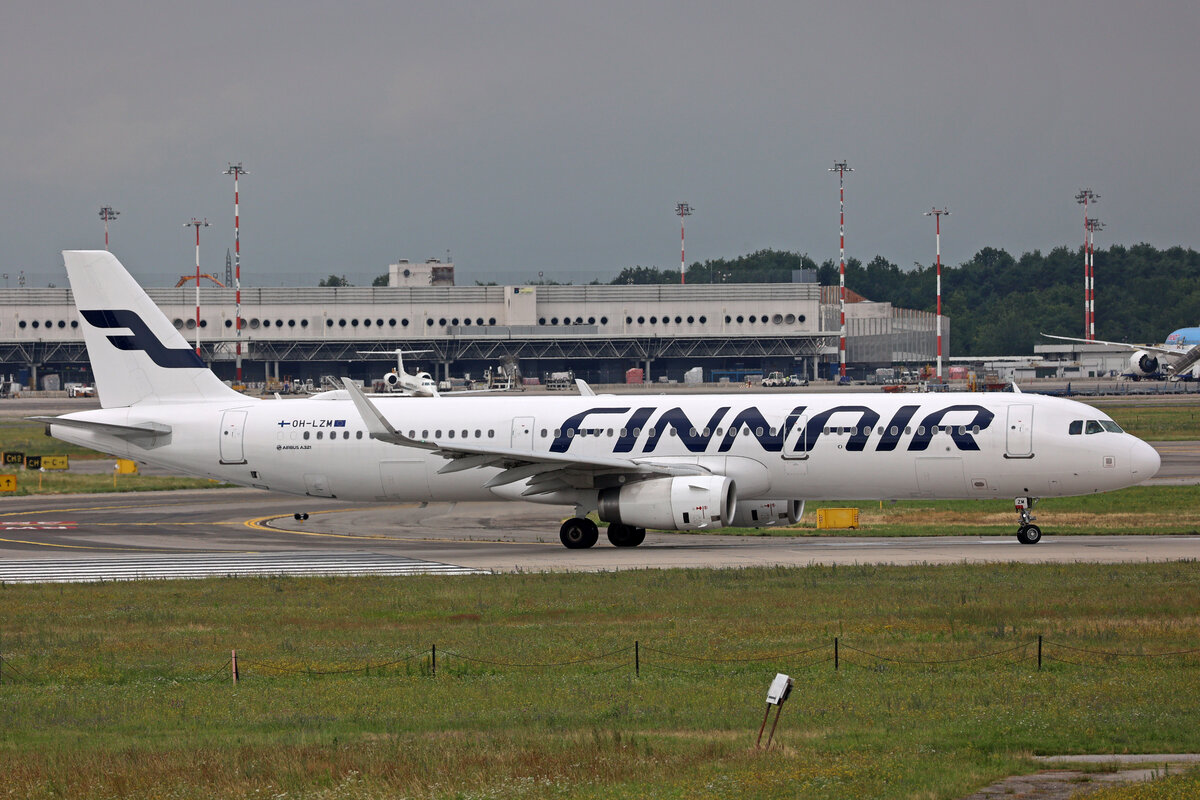 Finnair, OH-LZM, Airbus A321-231, msn: 7552, 12.Juli 2023, MXP Milano Malpensa, Italy.