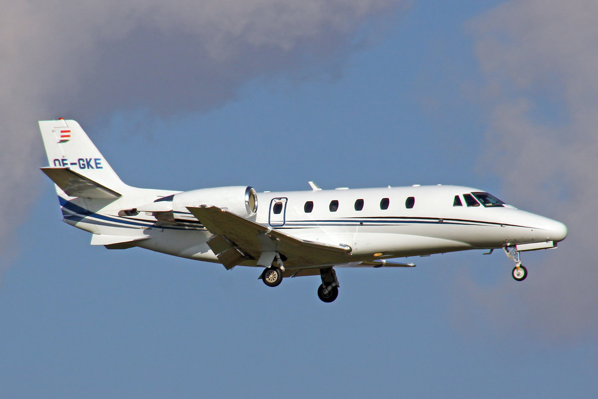 Fly Tyrol, OE-GKE, Cessna 560XLS, 03.November 2017, ZRH Zürich.