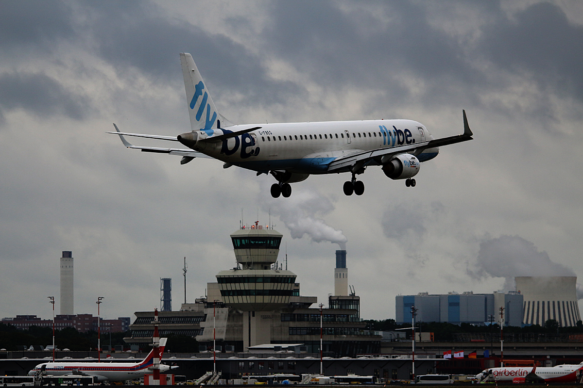 Flybe, ERJ-190-200LR, G-FBEG, TXKL, 15.07.2016