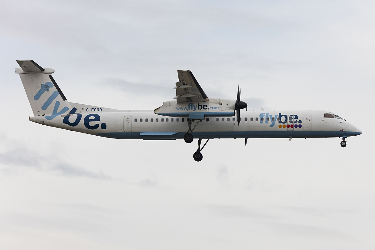 Flybe, G-ECOO, Bombardier, Dash 8-402Q, 22.10.2016, AGP, Malaga, Spain


