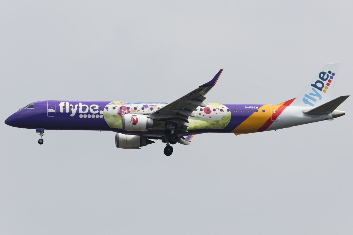 Flybe, G-FBEM, Embrear, 195LR, 25.03.2016, MXP, Mailand, Italy 



