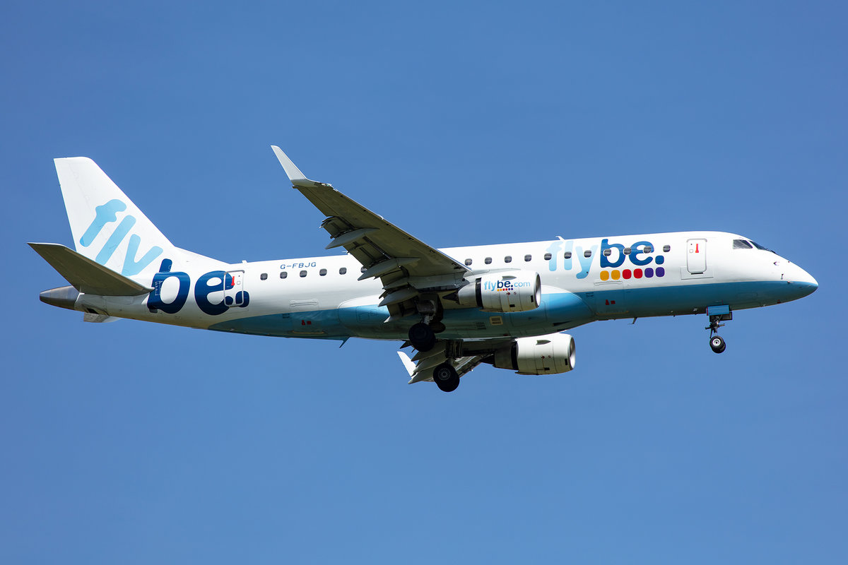 Flybe, G-FBJG, Embraer, ERJ-175, 13.05.2019, CDG, Paris, France


