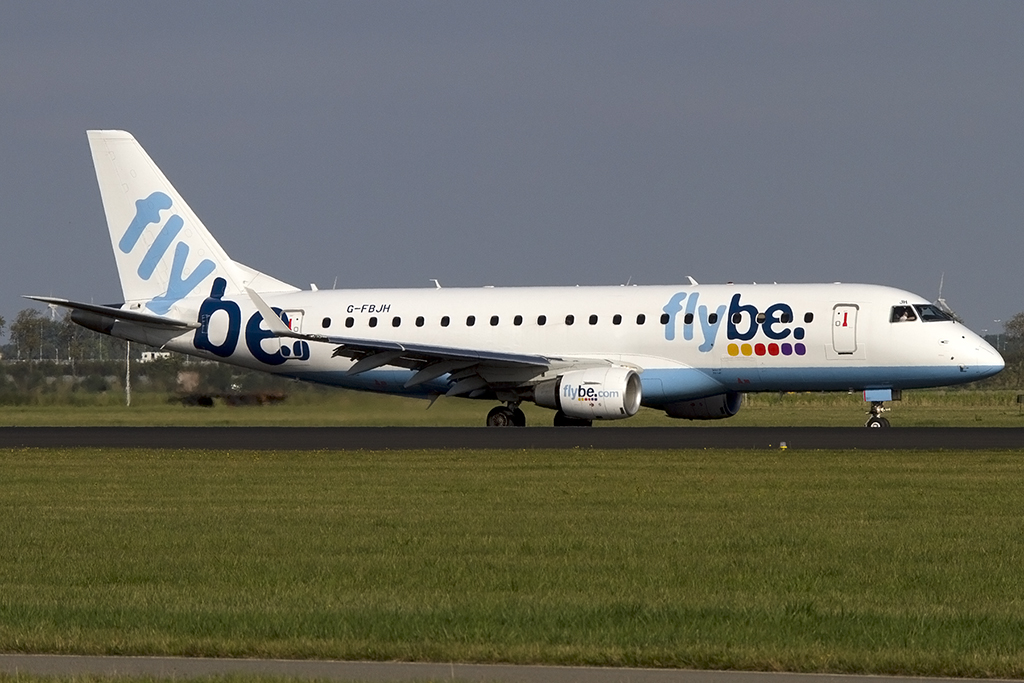 Flybe, G-FBJH, Embraer, 175LR, 06.10.2013, AMS, Amsterdam, Netherlands




