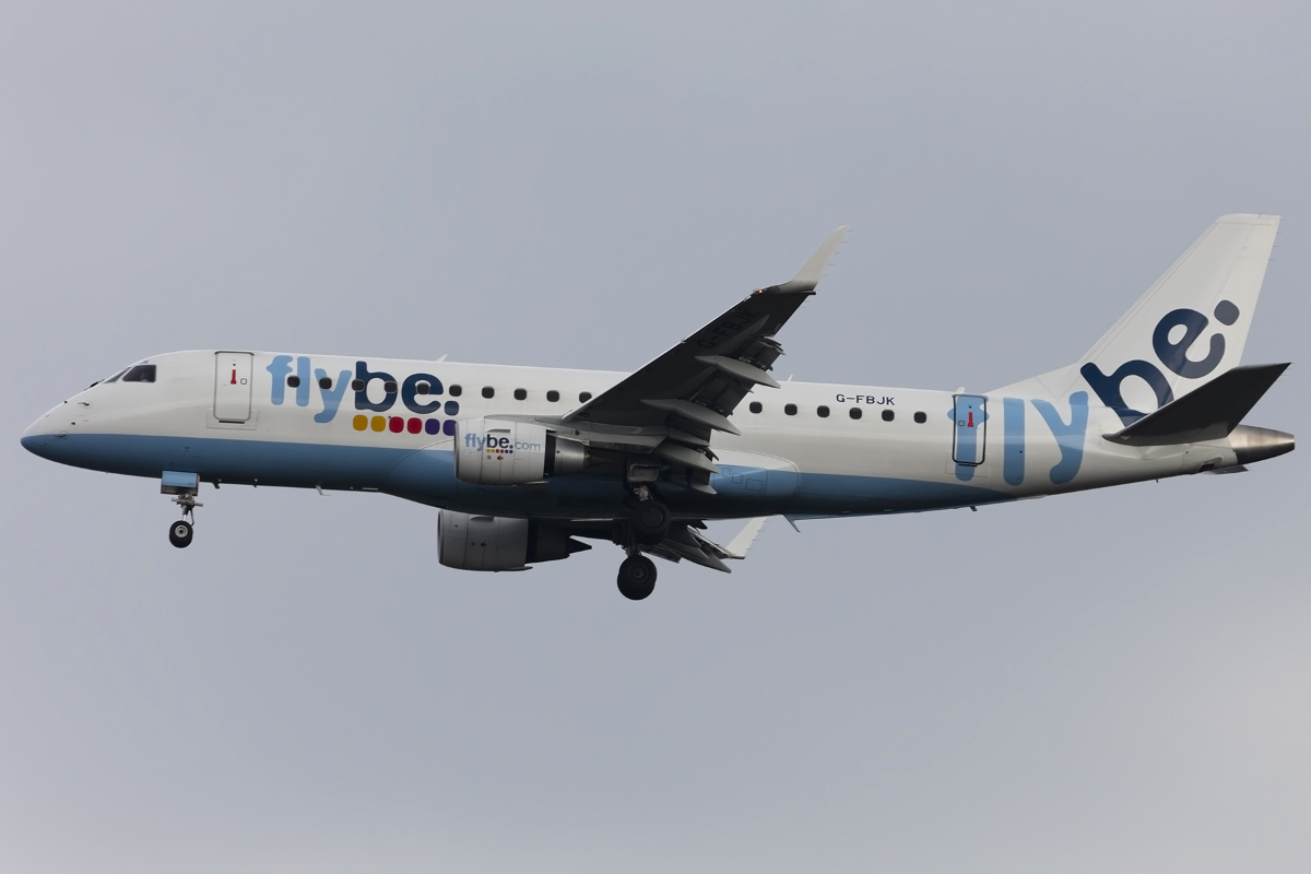 Flybe, G-FBJK, Embrear, 175LR, 25.03.2016, MXP, Mailand, Italy 





