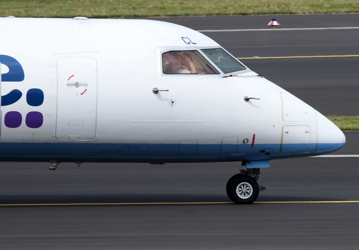 Flybe, G-JECL  The George Best , DeHavvilland-Canadair, DHC 8Q-400 (Bug/Nose), 01.07.2013, DUS-EDDL, Dsseldorf, Germany 