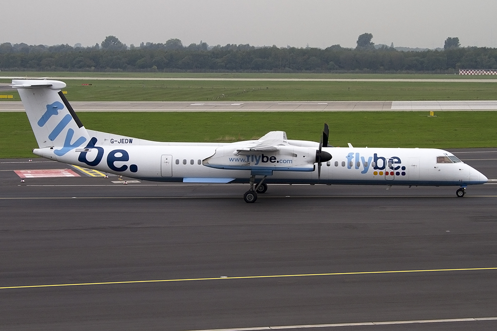 Flybe, G-JEDW, deHavilland, DHC-8-402Q, 08.10.2013, DUS, Düsseldorf, Germany 




