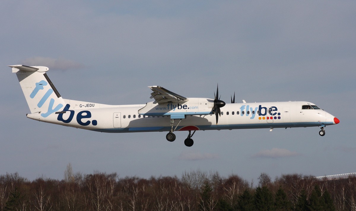 flybe,G-JEDU,(c/n4089),De Havilland Canada DHC-8-402Q Dash 8,23.02.2014,HAM-EDDH,Hamburg,Germany